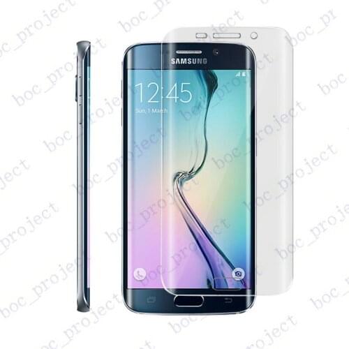 New 9H Full Cover Tempered Glass Screen Protector silk screen for Samsung note 9 8 s6 s7 edge s8 s9 plus 100pcs + retail package