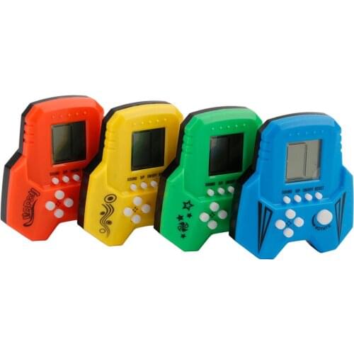 2 Stuks Super Mini Game Consoles Klassieke Game Mini Puzzel Game Console Ingebouwde 23 Games Handheld Gaming Speler gift Voor Ki