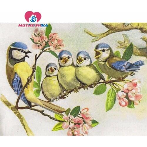 Diamond embroidery landscape flowers bird Diamond mosaic sale 5d diy diamond painting full square rhinestones Hobby crafts gifts