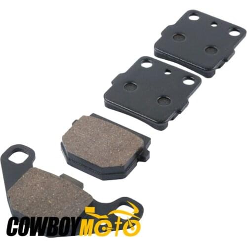 For Kawasaki KX 80 R3 1993- /KX 80 100 S1-V1 1988- Motorcycle 4pcs/set Front Rear Brake Pads