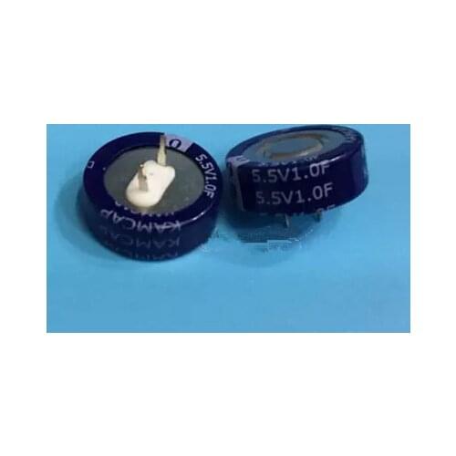 FREE SHIPPING 50pcs 1.0F 1 Farad 1F 5.5V Elna Super Capacitor Dynacap 5.5 V 1.0F