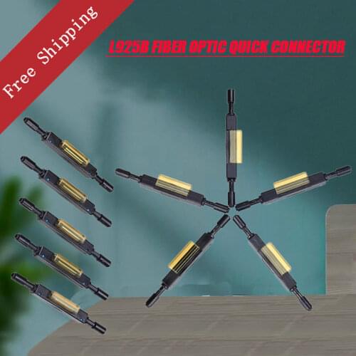Free Shipping 10/20/30PCS L925B Fiber Optic Quick Connector Optical Fiber Mechanical Splice for Drop Cable