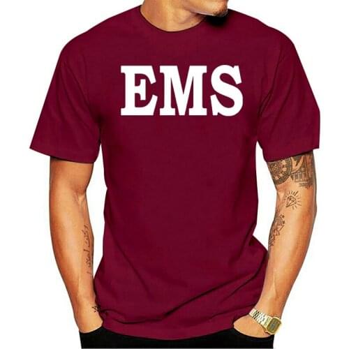 2021 New Brand Clothing Ems Paramedic Navy Blue Shirt S 3Xl T Shirt