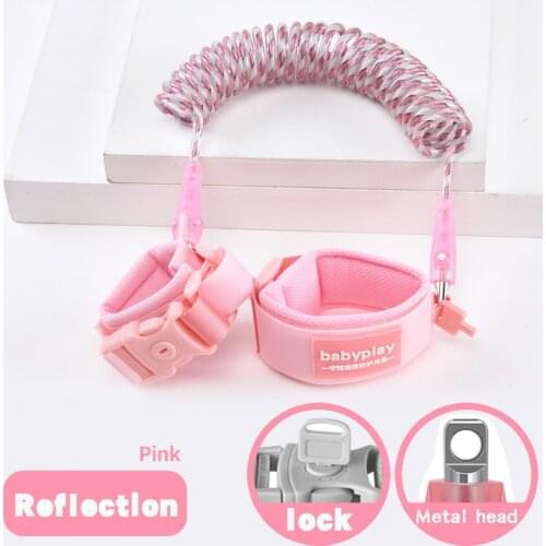 Advanced baby anti lost rope childrens traction rope bracelet outdoor toddler childrens anti lost rope reflective rope key