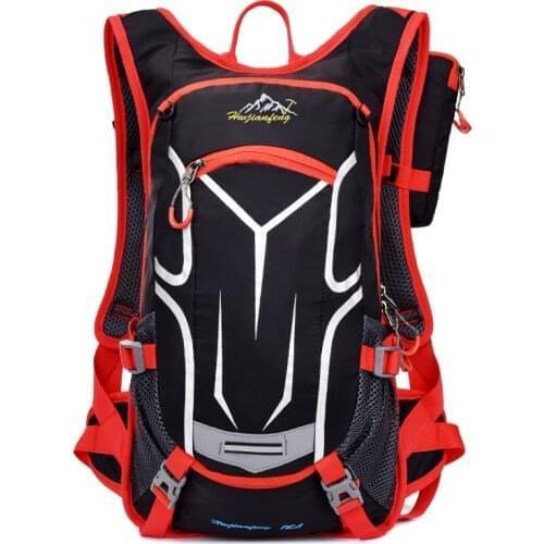 Motorcycle Backpack Cycling Bag Waterproof Shoulders Climbing Cycling Backpack Bag Motocross Racing Package with Gift Raincover