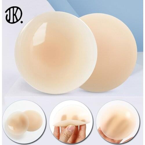 Sexy Female Reusable Breast Nipple Lift Chest Covers Adhesive Invisible Strapless Silicone Sticker Stick on Bra Nipple Pad Femme