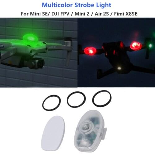 Drone Strobe Lights Anti-Collision Chargeable Night Lamp Light for DJI Mini 2 /Mavic MINI SE/2/AIR 2S/DJI FPV/MAVIC 2/FIMI X8 SE