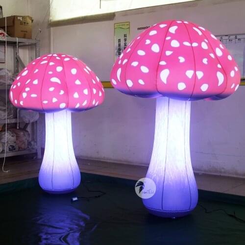 LED Inflatable Mushroom For Advertising Exhibition Party