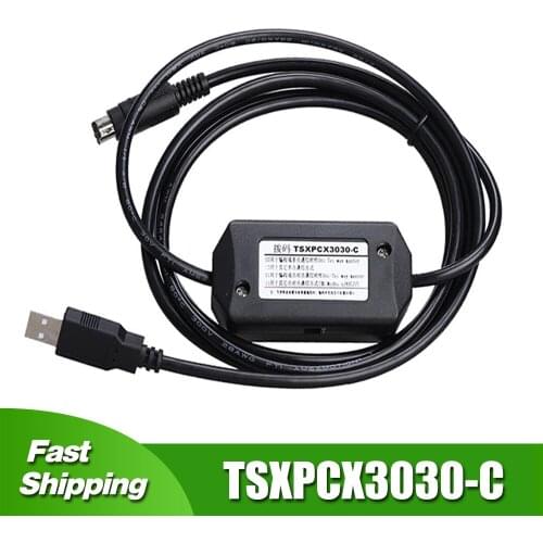 TSXPCX3030 For TSX NEZA TWIDO Series Schenider PLC Programming Cable USB To RS485 Adapter Download Cable