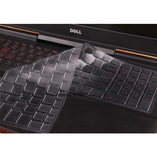 Ultra Thin TPU Keyboard Protector Cover Skin for Dell Inspiron 15MR-4648L/S Latitude E3550 15U-5558 15R-5548 15SR 15SR-1528