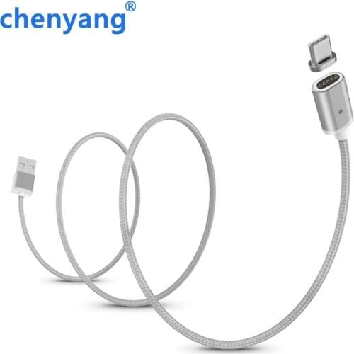 USB Type C For Android Mobile Phone USB C Magnetic Charge Cable Fast Charge Magnetic Micro USB Type-C Cable For meizu pro6