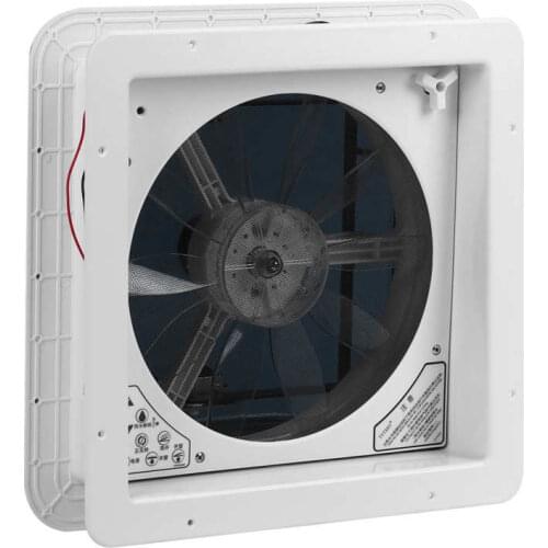 Vents Fan Automatic RV Vent Fan 13.4x13.4in with Remote Control for Caravan for Bus Bathroom for RV