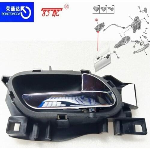 Inside handle 9467425064 9143N7 For Citroen C-Elysees/C3/Berlingo For Peugeot 301/2008/207/208/PARTNER Interior door handle
