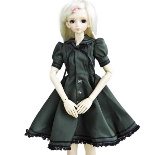 [wamami] 120# Drak Green Dress/Suit/Outfit 1/3 SD DOD LUTS BJD Dollfie