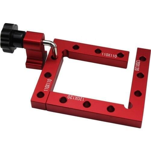 110mm/120mm/140mm Aluminum Alloy 90 Degree Positioning Squares L Shape Corner Clamp Wood Metal Welding Fixing Tool