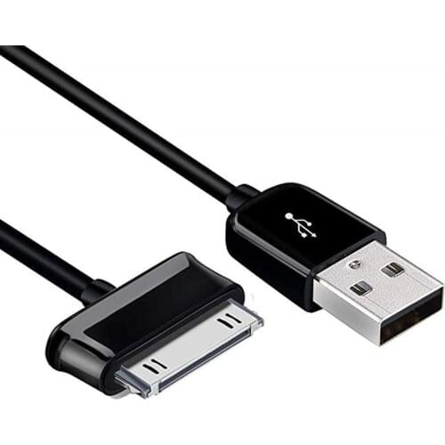 30 Pin USB Charger Charging Data Cable for Samsung galaxy P1000 P3100 P3110 P5100 P5110 P7300 P7500 P7510 N8000 tab 2 3 8.9 10.1