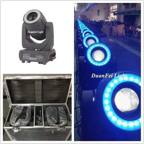 8pcs+flycase) dmx lyre wash led spot moving head 150w beam 15 degree moving light led wash 150w