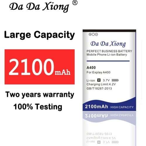 High quality 3.7V 2100mAh Explay A400 Battery for Explay A400 Replacement cell phone battery