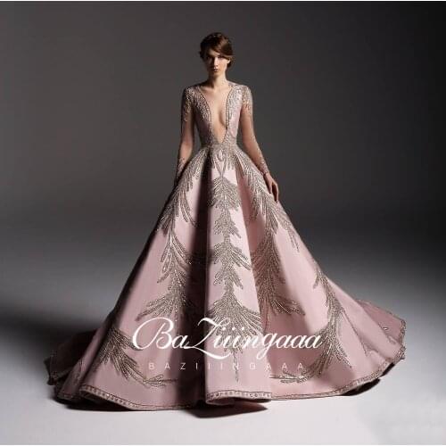 New Elegant Woman Evening Gown Plus size slim printed long evening dress Suitable for Formal Parties