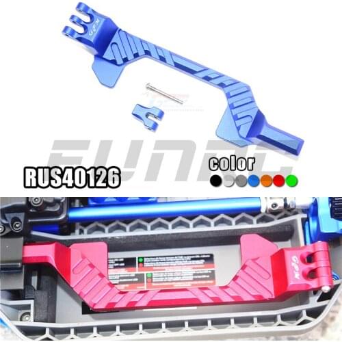 GPM 1/10 RUSTLER 4X4 VXL 67076-4 CAR Upgrade Accessories Aluminum alloy with cooling grid battery press plate #6726