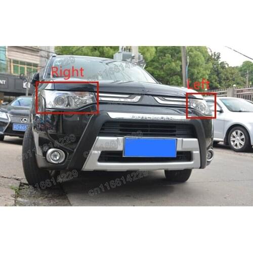 Headlight Cover Lamp Shade Headlights Shell Lampshade Headlamp Cover Lens Glass For Mitsubishi Outlander 2013 2014 2015