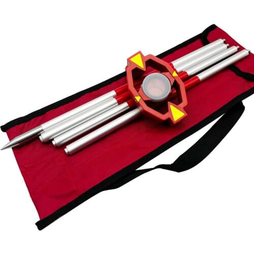 Brand new total stations mini prism with 4 poles constant -30/0mm high quality aluminium alloy MINI PRISM SURVEYING INSTRUMENTS