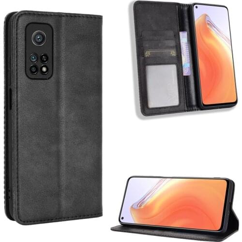 Flip Case For Xiaomi Mi 10T Premium Leather Wallet Leather Flip Case For Xiaomi Mi 10T Mi10t Pro 5G