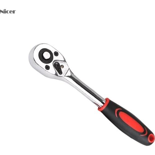 200mm 24 Teeth Ratchet Wrench Extending Telescopic Ratchet Socket Wrench Tool Plate Ratchet Handle Wrench Hand Tools