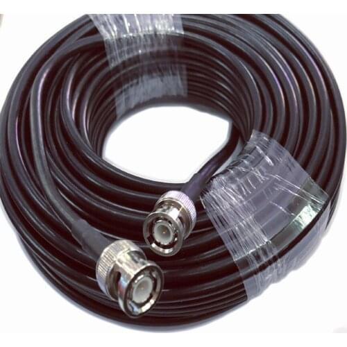 RF Coaxial Cable RG58 Coaxial Cable BNC male to BNC male connector RF Adapter RG58 Pigtail Cable