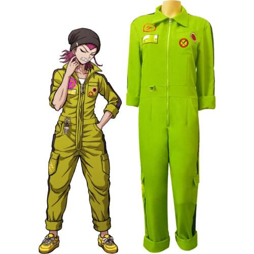 Adult Halloween Carnival Funny Jumpsuits Danganronpa Kazuichi Souda Cosplay Costume Man Anime Clothing