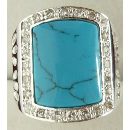 Crystal Inlay Tigers eye Moonstone Gem stone Ring Size:8 9 10 11>>>Free shipping