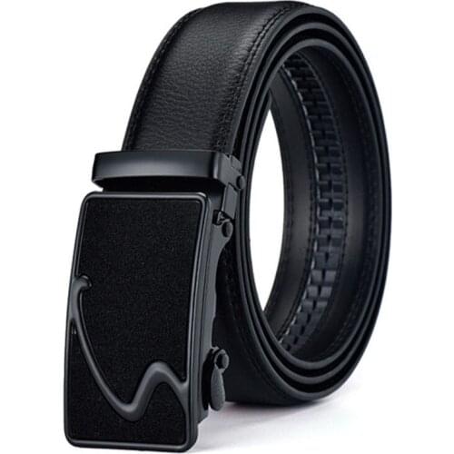 2021 new mens business new fashion classic retro casual automatic buckle high quality leather belt