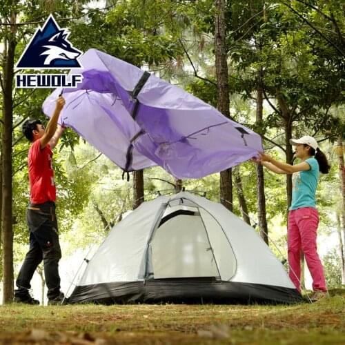 New Big Space High Quality Double Layer Aluminum Pole Waterproof Equipment Beach Tent Outerdoor Camping Tents Carpas De Camping