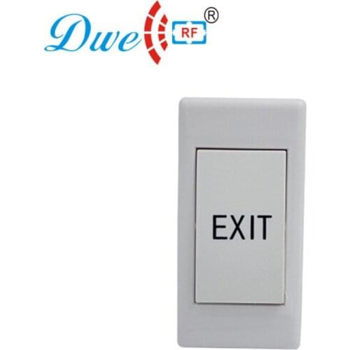 NO NC COM 12v mini plastic door release exit button for access control system