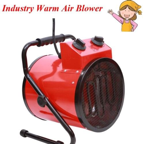 3KW Industrial Heaters Warm Air Blower High Power Household Thermostat 220V Electric Room Heater The Bathroom Dryer BJAS-032