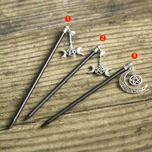 Three-phase Moonwood Hair Hairpin Crystal Handmade Hairpin Hair Comb Crystal Hair Accessories BOHO Wedding Gift