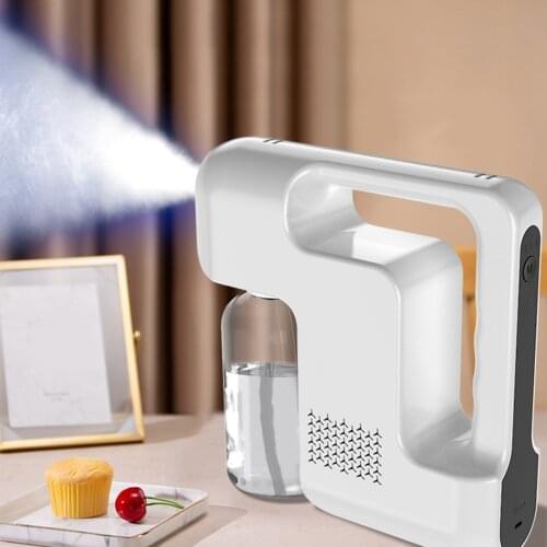 USB Rechargeable Nano Blue Light Steam Spray Disinfection Sprayer Gun