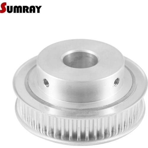 SUMRAY 5M 50T Timing Pulley 10/12/14/15/19/20mm Bore Gear Belt Pulley 16/21mm Width Synchronous Pulley Wheel for 3D Printer