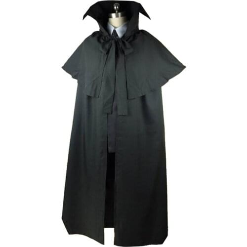 2019 Black Butler Kuroshitsuji Ciel Phantomhive Cosplay Costume Black Funeral Cosplay Costumes