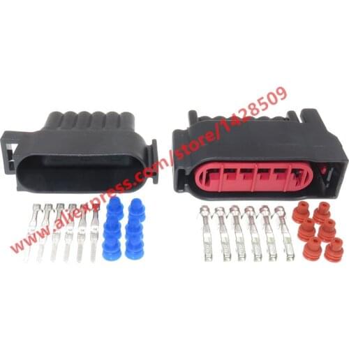 5 Sets 6 Pin Accelerator Pedal EPC Car Connector For Volvo Ford 1.6TDCI Accelerator Throttle Car 4M5T-14A464 4M51-9F836-BK