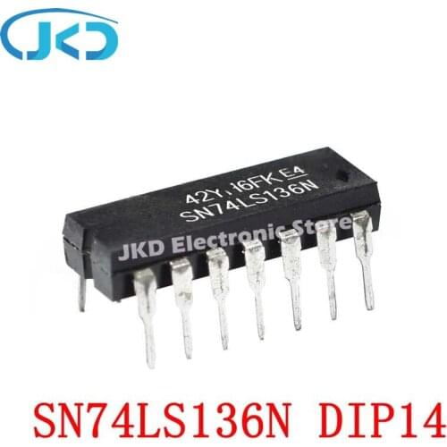5pcs SN74LS136N 74LS136N 74LS136 DIP-14 New IC