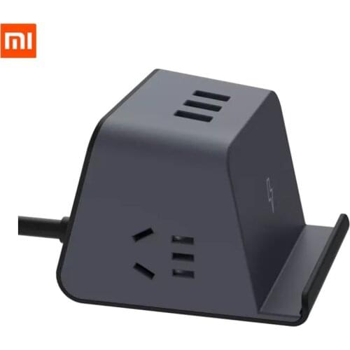 Xiaomi Aigo wireless charging with USB socket, multi port charging, multi-functional plug-in panel