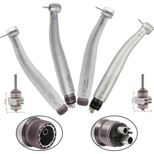 COXO Dental LED High Speed Handpiece Self-powered Air Turbine Dental Handpiece Cartirdge YUSENDENT