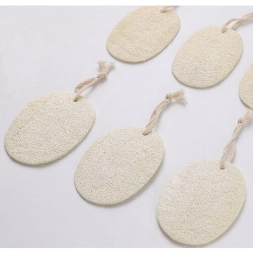 30pcs/lot Loofah Bath Shower Body Exfoliator Wash Body Sponge Scrubber Spa Bathroom accessories Bath Body Shower Sponge Scrubber