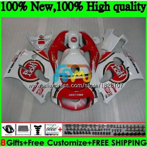 Body For SUZUKI GSXR 600 750 SRAD GSXR600 96 97 98 99 00 32BS.13 Lucky Strike GSX-R600 GSXR750 1996 1997 1998 1999 2000 Fairing