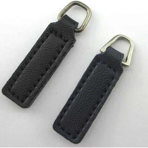 25pcs leather Zipper Pull Cord for NO.3&5 zipper*Zip Puller*Zip Fastener*zip slider*zipper replacement DIY free shipping
