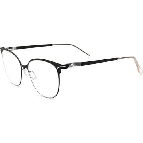 Round Retro Ultralight Reading Glasses Frame Women Men Full-rim High Quality Custom Made Anti Blu Ray Fashion 1 2 3 to 4