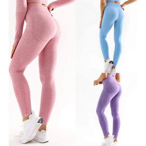INFILAR Seamless Leggings Sport Fitness Running Yoga Pants High Waist Booty Elastic Body Building Pantalones De Yoga For Women