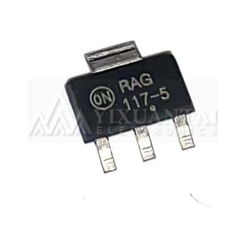 10pcs/lot Original SOT223 NCP1117 NCP1117ST NCP1117ST33T3G NCP1117ST50T3G NCP1117STAT3G