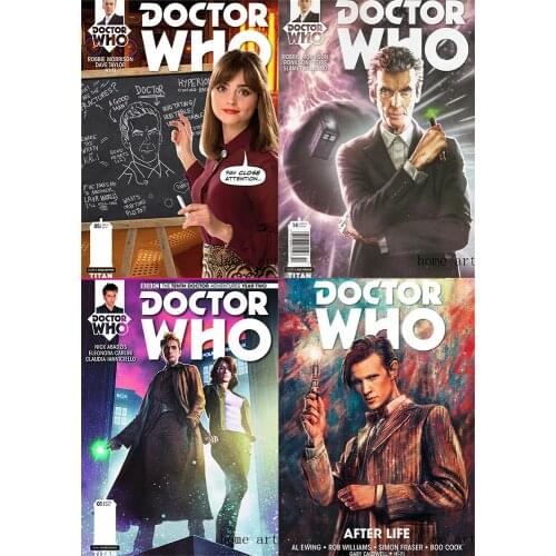 Doctoer Who Poster Clear Image Wall Stickers Home Decoration High Quality Prints White Coated Paper home art Brand